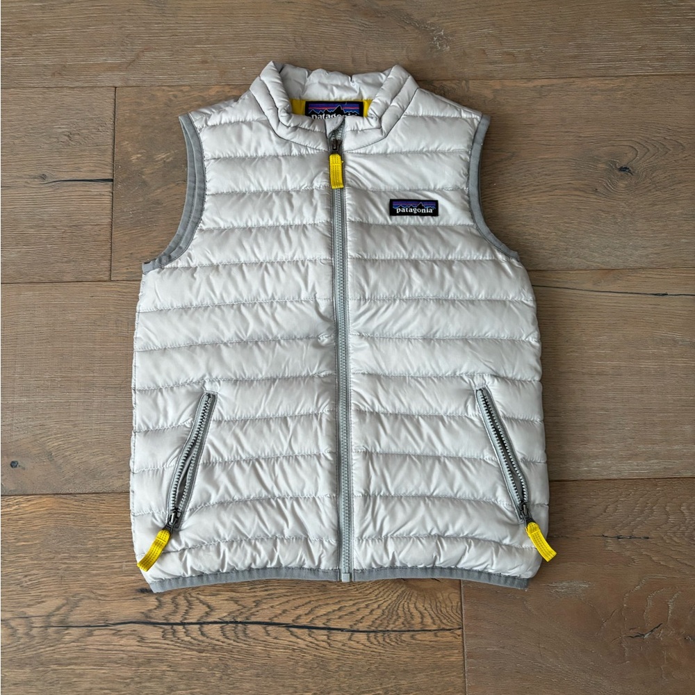 Patagonia Kids Gray Puffer Vest